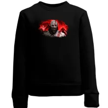 Детский свитшот с Кратосом из God of War