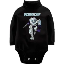 Детское боди с длинным рукавом с Robocop