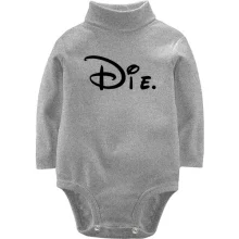 Детское боди с длинным рукавом Die (Mickey Style)