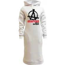 Худи платье Анархия мать порядка