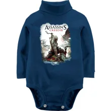 Детское боди с длинным рукавом с Коннором Кенуэем (Assassins Creed 3)