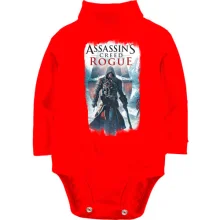 Детское боди с длинным рукавом с Шеем Патриком Кормаком (Assassins Creed Rogue)