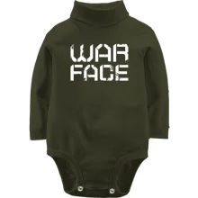 Детское боди с длинным рукавом с логотипом Warface