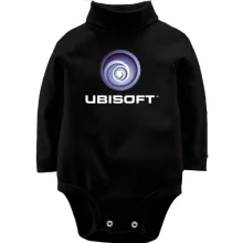 Детское боди с длинным рукавом с логотипом Ubisoft
