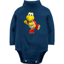 Детское боди с длинным рукавом с черепахой из игры Марио