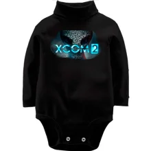 Детское боди с длинным рукавом XCOM 2