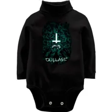 Детское боди с длинным рукавом с постером игры Outlast