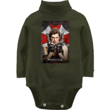 Детское боди с длинным рукавом с обложкой игры Resident Evil