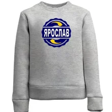Дитячий світшот з ім'ям Ярослав у колі