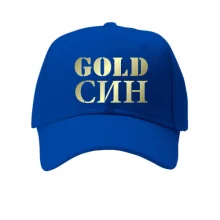 Кепка Gold син