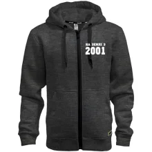 Чоловіче худі на блискавці На землі з 2001