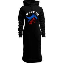 Худи платье MADE IN RUSSIA