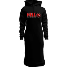 Худи платье Hell - energy drink