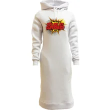 Худи платье You are my superhero