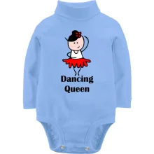 Детское боди с длинным рукавом Dancing queen