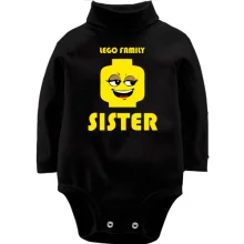 Детское боди с длинным рукавом Lego Family - Sister