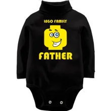 Детское боди с длинным рукавом Lego Family - Father