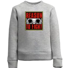 Дитячий світшот Reason to fight Череп