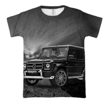 3D футболка Mercedes-Benz G (Гелендваген)