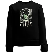 Детский свитшот You can't stop Surf