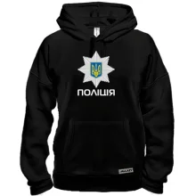 Толстовка с большой эмблемой полиции