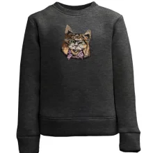 Дитячий світшот Cat Hipster Mind