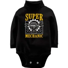 Дитяче боді з довгим рукавом Super Mechanic Механік