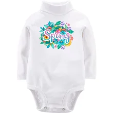 Дитяче боді з довгим рукавом Spring Весна