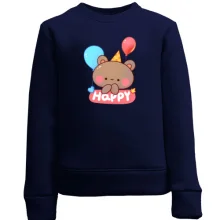 Дитячий світшот Bear Happy Birthday