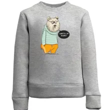 Дитячий світшот Bear What's up Dude?