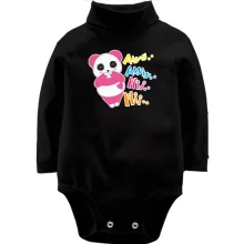 Детское боди с длинным рукавом Pink Panda