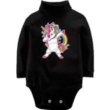 Детское боди с длинным рукавом Rainbow Unicorn