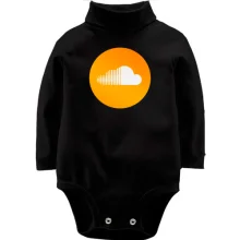Детское боди с длинным рукавом SoundCloud