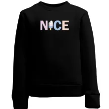Дитячий світшот NICE