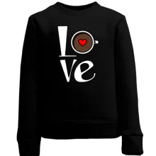 Дитячий світшот Love Coffee