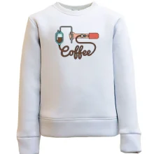 Дитячий світшот Coffee in my Blood