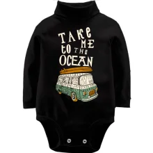 Детское боди с длинным рукавом Take me to the Ocean