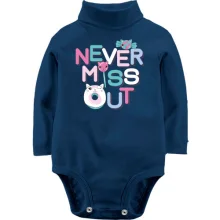 Детское боди с длинным рукавом Never miss out