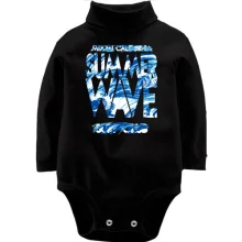Детское боди с длинным рукавом Summer Wave