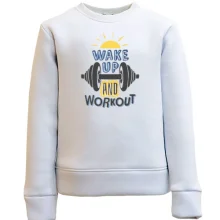 Дитячий світшот WakeUp and WorkOut
