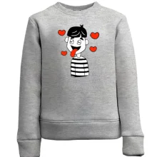 Дитячий світшот Boy is in love