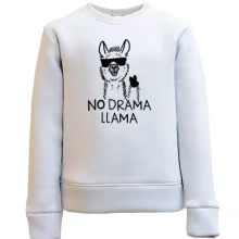 Дитячий світшот No Drama LLama
