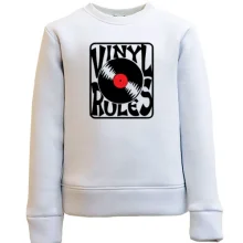 Детский свитшот Vinyl Rules