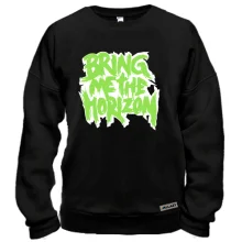 Світшот Bring me the horizon logo green