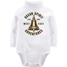 Детское боди с длинным рукавом Ocean Spirit Adventures