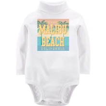 Детское боди с длинным рукавом Malibu Beach