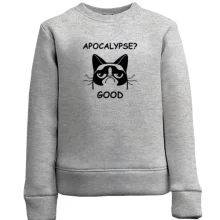 Детский свитшот Apocalypse? Good.