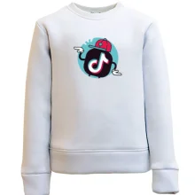Детский свитшот Tiktok icon.