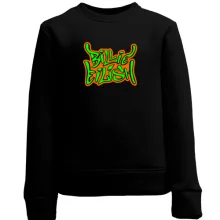 Дитячий світшот Billie Eilish graffiti