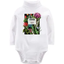 Дитяче боді з довгим рукавом Flowers Fashion